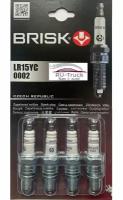 Свеча зажигания BRISK LR15YC (0002), 4шт, BRISK