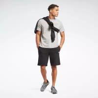 Шорты спортивные Reebok для мужчин, Размер:M/S, Цвет:черный, Модель:REEBOK IDENTITY SMALL LOGO FT SHORT