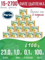 Спортивное питание Филе цыпленка в собственном соку 180 гр. Perva Fitness -15 шт