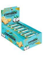 Cornline, зерновой батончик с кокосом, 30 г (18 шт. в упаковке)