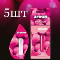 AREON LR05 Ароматизатор подвесной сухой с капсулой Areon LIQUID 5мл. Bubble Gum (Бабл Гам)