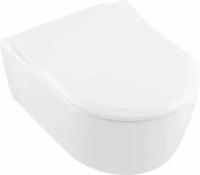 Подвесной безободковый унитаз с сиденьем микролифт Villeroy & Boch Avento 5656RS01