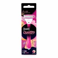 Wilkinson Sword /Schick QUATTRO for Women / Женский бритвенный станок с 1 кассетой