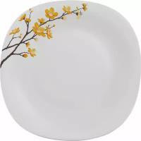 Набор обеденных тарелок La Opala Quadra Summertide, размером 27,8х27,8 см, 6 персон