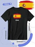 Футболка с флагом Испании-Spain