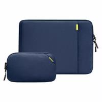 Чехол-папка + сумка для аксессуаров Tomtoc Defender Laptop Sleeve Kit 2-in-1 A13 для Macbook Pro 16'', синий