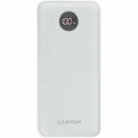Внешний аккумулятор Canyon CNE-CPB2002W, 20000mAh, белый