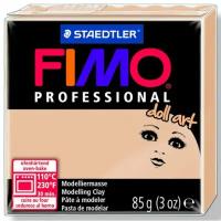 Пластика для изготовления кукол FIMO Professional doll art 55 х 55 х 24 мм непрозрачный песочный FIMO 8027-45