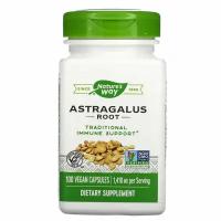 Nature's Way Astragalus Root (корень астрагала) 1410 мг 100 веганских капсул