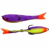 Рыбка перф. 8 см, цв. 11 фиолетовая, 5 шт/упак