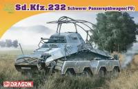 Сборная модель автомобиля Dragon Тяжелый бронеавтомобиль Sd.Kfz.232 (радийный) 7429