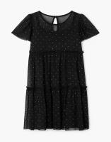 Платье Gloria Jeans, размер 5-6л/116 (30), черный