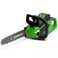 Цепная пила Greenworks GD40CS15 40V 2005707 (35 см) бесщеточная аккумуляторная без аккумулятора и зарядного устройства