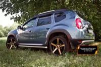 Накладки на колёсные арки Renault Duster 2010-2014 (I поколение)