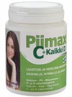 Витамины Piimax C+kalkki D, комплекс кальция с витаминами C и D3, 300 табл