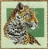 Набор для вышивания «Panna» Ж-0664 Леопард,31,5х31,5 см