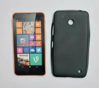 Чехол для Nokia Lumia 630/635 чёрный