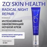 Крем ночной ZO Skin Health by Zein Obagi Radical Night Repair 1% retinol, обновляющий (1% ретинола), 30 мл