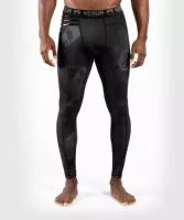 Компрессионные штаны, тайтсы для единоборств, спортивные мужские легинсы Venum Skull - Black/Black (2XL)