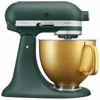 Планетарный Миксер KitchenAid ARTISAN 4.8л., пальмовый, с золотой чашей, 5KSM156VGEPP