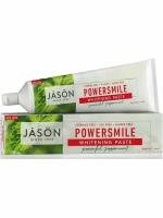 Зубные пасты Jason Natural, Отбеливающая зубная паста, перечная мята, 119 г