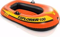 Надувная лодка Intex Explorer-200 (58330) оранжевая