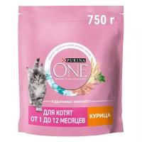 PURINA ONE для котят с курицей и злаками (0,75 кг)