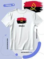 Футболка с флагом Анголы-Angola