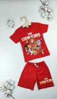 Комплект одежды, размер 6-7 лет, красный