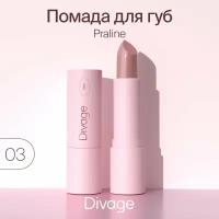 Помада для губ Divage Praline 03 сладкий бисквит