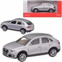 Машина металлическая 1:43 Audi Q3, цвет серебрянный