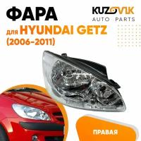 Фара правая Hyundai Getz (2006-2011) с электрокорректором