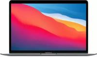 13.3" Ноутбук Apple MacBook Air M1 MGN63PA/A, Apple M1 (3.2 ГГц), RAM 8 ГБ, SSD 256 ГБ, Apple M1, macOS, (MGN63PA/A), Space Gray, Серый