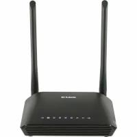 Wi-Fi роутер D-Link DIR-620S/RU/B1A, 300 Мбит/с, 4 порта 100 Мбит/с, чёрный