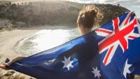 Флаг Австралии / Флаги стран мира, односторонний, размер большой 90х135 см