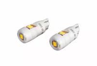 Лампа 12V W5W LED WHITE ULTINON PRO 6000 PHILIPS 4000K 90Lm 2 штуки комплект