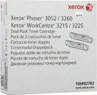 Картридж лазерный XEROX (106R02782) WC 3225/Phaser 3052/3260, оригинальный, комплект 2 шт, ресурс 2х3000 страниц, 1 шт