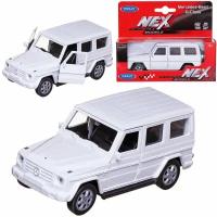 Машинка Welly 1:38 MERCEDES-BENZ G-CLASS белая 43689W/белая