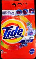 Стиральный порошок для цветного белья TIDE Аквапудра Color Аромат Lenor, автомат, 4,5кг