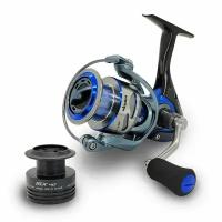 Катушка Okuma INSPIRA-40B (Blue), с передним фрикционом, с дополнительной шпулей