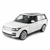 Машинка Rastar Range Rover 1:24 белая