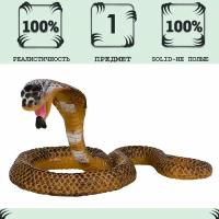Фигурка игрушка серии "Мир диких животных": рептилия змея Кобра