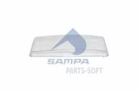 SAMPA 022036 SA022.036_стекло фары! левое 2xH7\MAN F2000