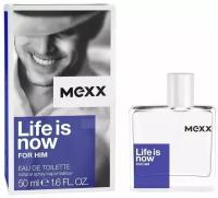 MEXX LIFE IS NOW For Him Туалетная вода, 50 мл