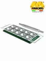 Форма для приготовления 10 квадрантых равиоли Marcato Design со скалкой