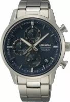 Часы японские наручные мужские кварцевые на браслете Seiko SSB387P1*8T67