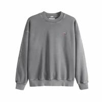 Винтажный свитшот с логотипом Abercrombie & Fitch grey 20486 (XXL)