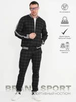 Костюм BRAND Sport, размер 56 3XL, черный