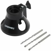 Комплект для резки Dremel 565. Направляющая, 2 бура 560 для гипсокартона, 1 универсальный бур 561