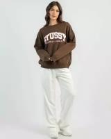 Свитшот Stussy, размер 10/M, коричневый